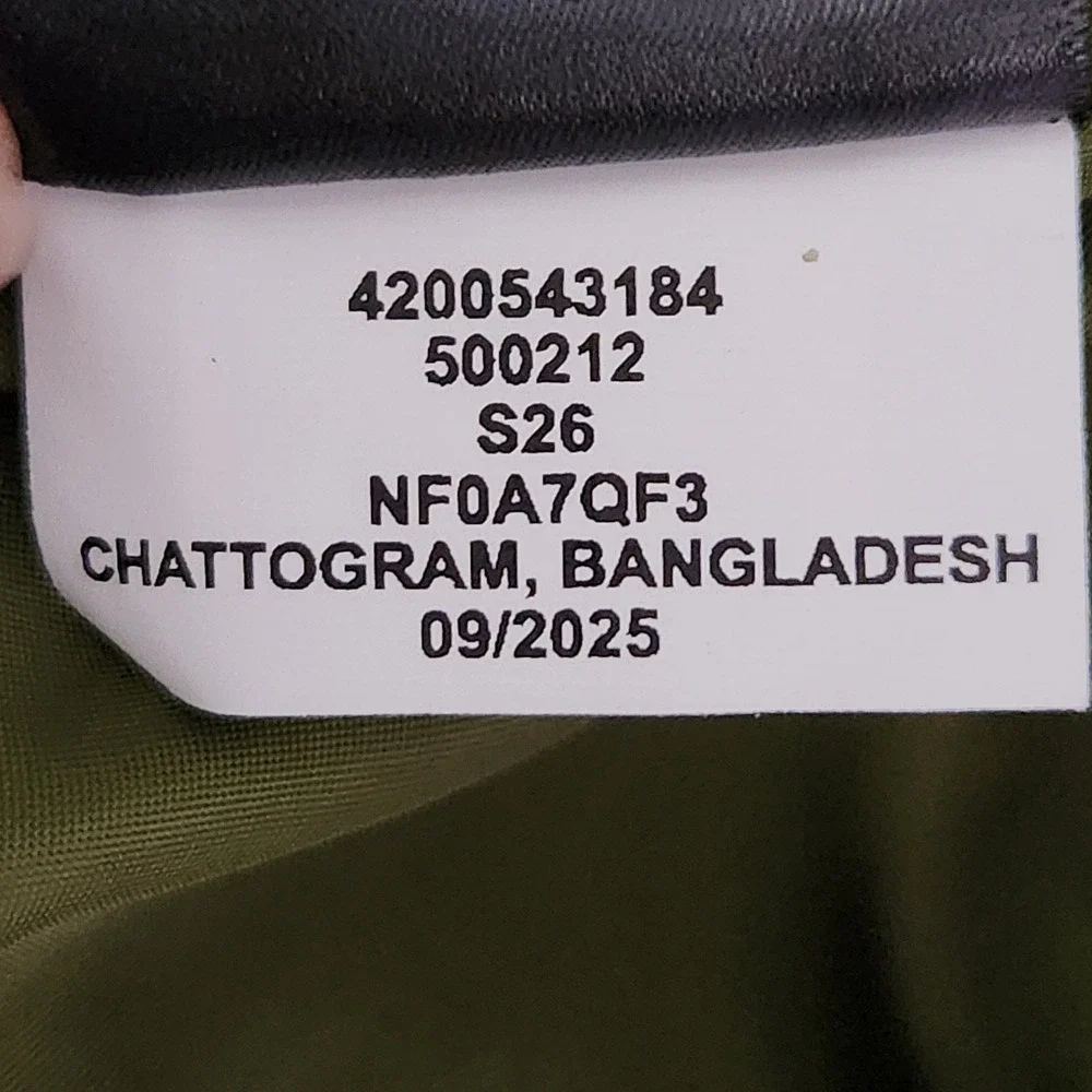 The North Face measurements chest